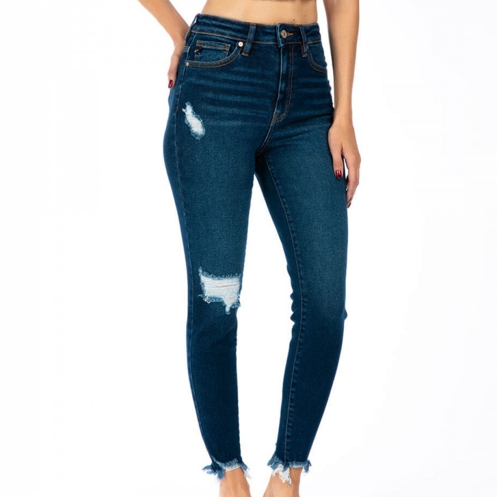 Kancan High Rise Dark Wash Jeans